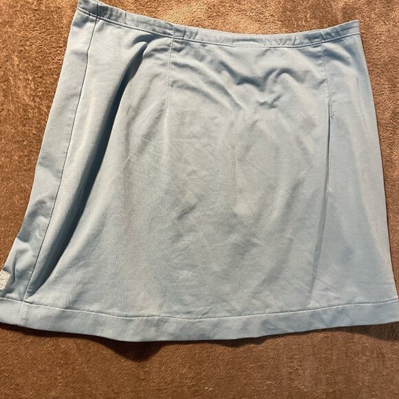 Nike Skirt Womens Medium Dri Fit Light Blue Mid Rise Active Stretch Tennis Gym - Picture 3 of 8